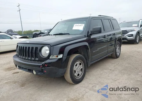 2015 Jeep Patriot Sport из США, поврежденный, VIN 1C4NJPBA8FD325739